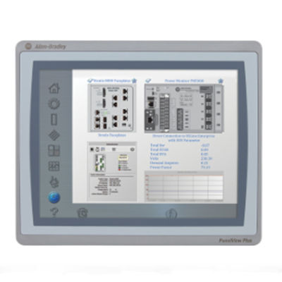 PLC 2711P-T9W21D8S PANELVIEW STANDARD - 9&quot;W TERMINAL MODULE