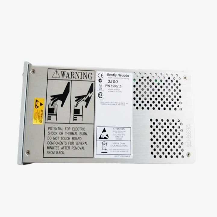 BENTLY NEVADA 3500 Vibration Monitoring System 3500/15-07-00-00 POWER SUPPLY MODULE